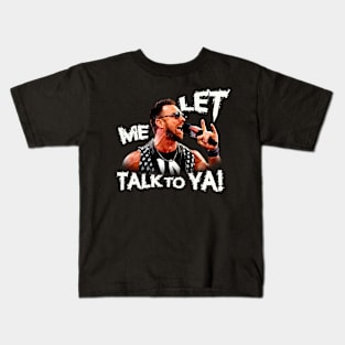 Wwe La Knight -  let me talk to ya Kids T-Shirt